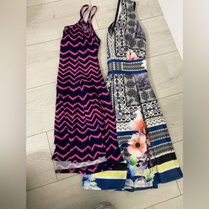 Aqua mini dress bundle, women/juniors size small